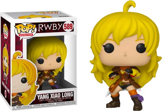 FUNKO POP! Vinyl Animation RARE RWBY #589 Yang Xiao Long [VAULTED]