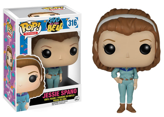 FUNKO POP! Vinyl Television RARE Saved By The Bell #316 Jessie Spano [VAULTED]