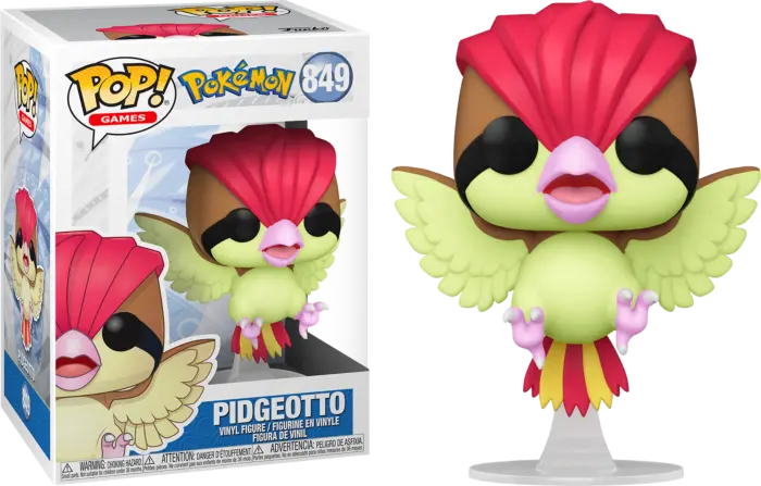 FUNKO POP! Vinyl Games RARE Pokemon #849 Pidgeotto [VAULTED]