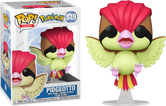 FUNKO POP! Vinyl Games RARE Pokemon #849 Pidgeotto [VAULTED]