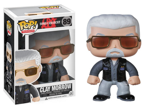 FUNKO POP! Vinyl Television RARE Sons of Anarchy #89 Clay Morrow [VAULTED]