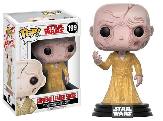 FUNKO POP! Vinyl Bobble-Head Star Wars RARE #199 Supreme Leader Snoke [VAULTED]