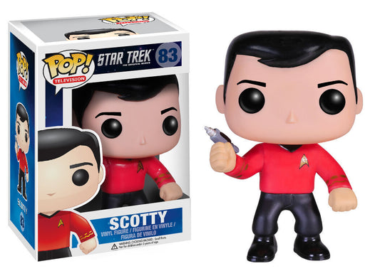 FUNKO POP! Vinyl Television RARE Star Trek The Original Series #83 Scotty [VAULTED]