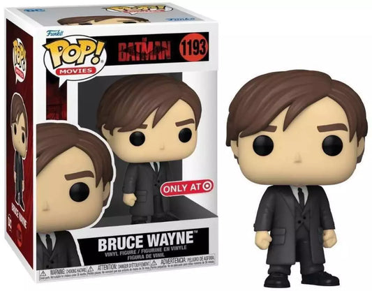 FUNKO POP! Vinyl Movies RARE The Batman #1193 Bruce Wayne (The Batman) [Funko Special Edition] [VAULTED]