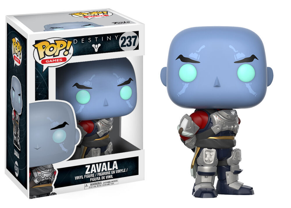 FUNKO POP! Vinyl Games RARE Destiny #237 Zavala [VAULTED]