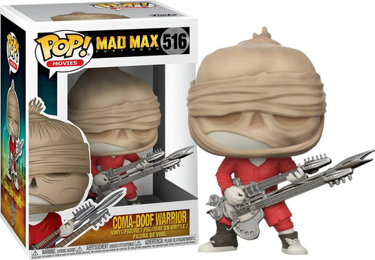 FUNKO POP! Vinyl Movies RARE Mad Max #516 Coma-Doof Warrior [VAULTED]