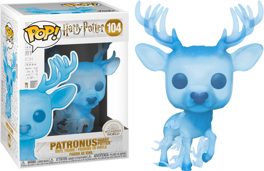 FUNKO POP! Vinyl Harry Potter RARE #104 Patronus Harry Potter [VAULTED]