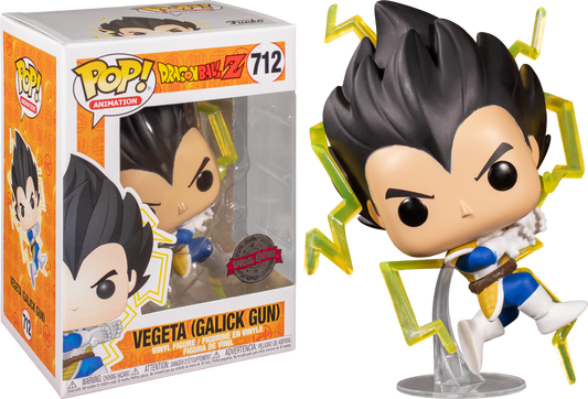 FUNKO POP! Vinyl Animation RARE Dragonball Z #712 Vegeta (Galick Gun) [Funko Special Edition] [VAULTED]