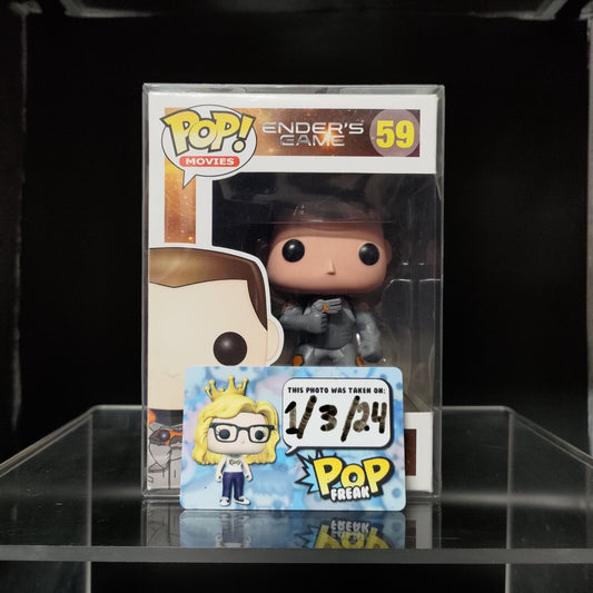 FUNKO POP! Vinyl Movies RARE Ender's Game #59 Ender Wiggin [VAULTED]