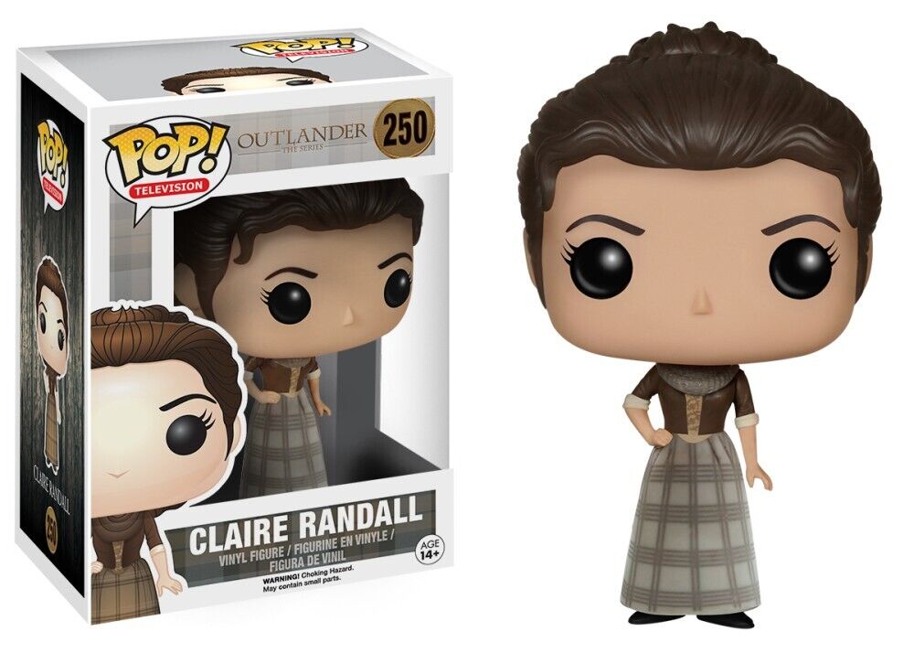 FUNKO POP! Vinyl Television RARE Outlander #250 Claire Randall [VAULTED]