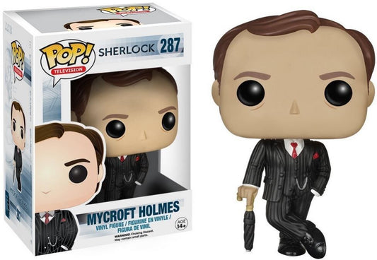 FUNKO POP! Vinyl Television RARE Sherlock #287 Mycroft Holmes [VAULTED]