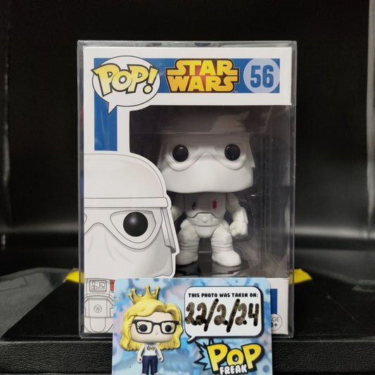 FUNKO POP! Bobble RARE Star Wars 56 Snowtrooper [Exclusive] [Stickerless] [VAULTED]