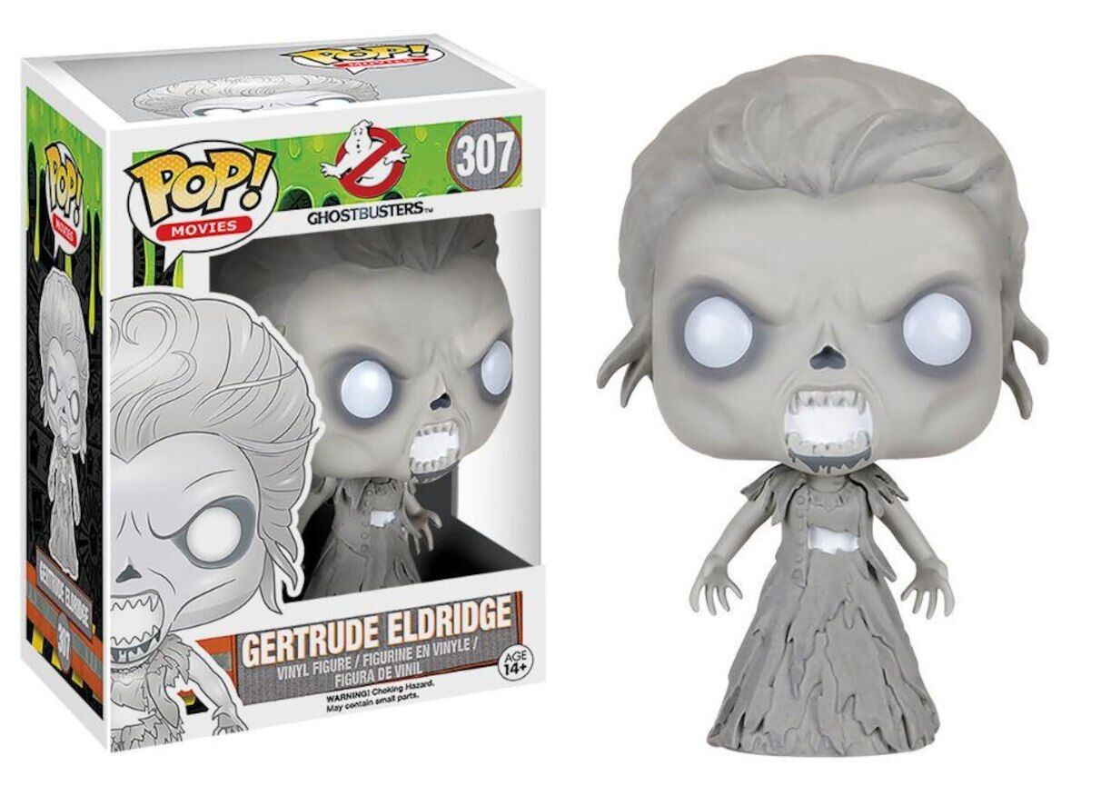 FUNKO POP! Vinyl Movies RARE Ghostbusters #307 Gertrude Eldridge [VAULTED]