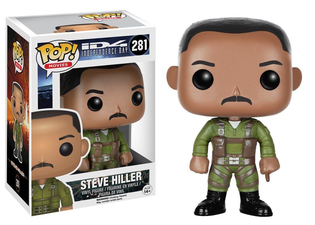 FUNKO POP! Vinyl Movies RARE Independence Day #281 Steve Hiller [VAULTED]