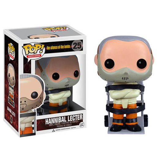 FUNKO POP! Vinyl Movies RARE The Silence Of The Lambs #25 Hannibal Lecter [VAULTED]