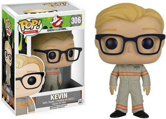 FUNKO POP! Vinyl Movies RARE Ghostbusters #306 Kevin [VAULTED]