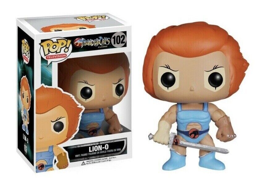 FUNKO POP! Vinyl Television RARE Thundercats #102 Lion-O [VAULTED]