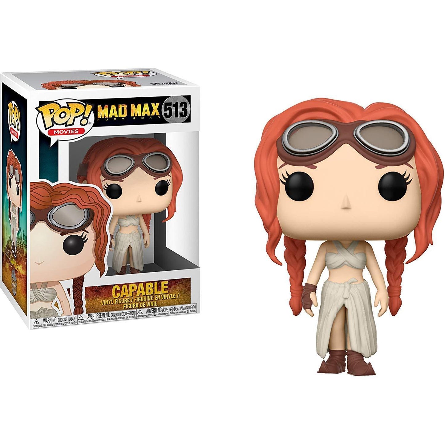 FUNKO POP! Vinyl Movies RARE Mad Max #513 Capable [VAULTED]