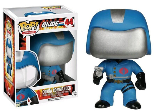 FUNKO POP! Vinyl Animation RARE G.I. Joe #44 Cobra Commander [VAULTED]