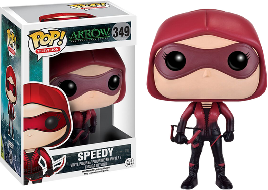 FUNKO POP! Vinyl Television RARE Arrow The Television Series #349 Speedy (Arrowverse) [VAULTED]