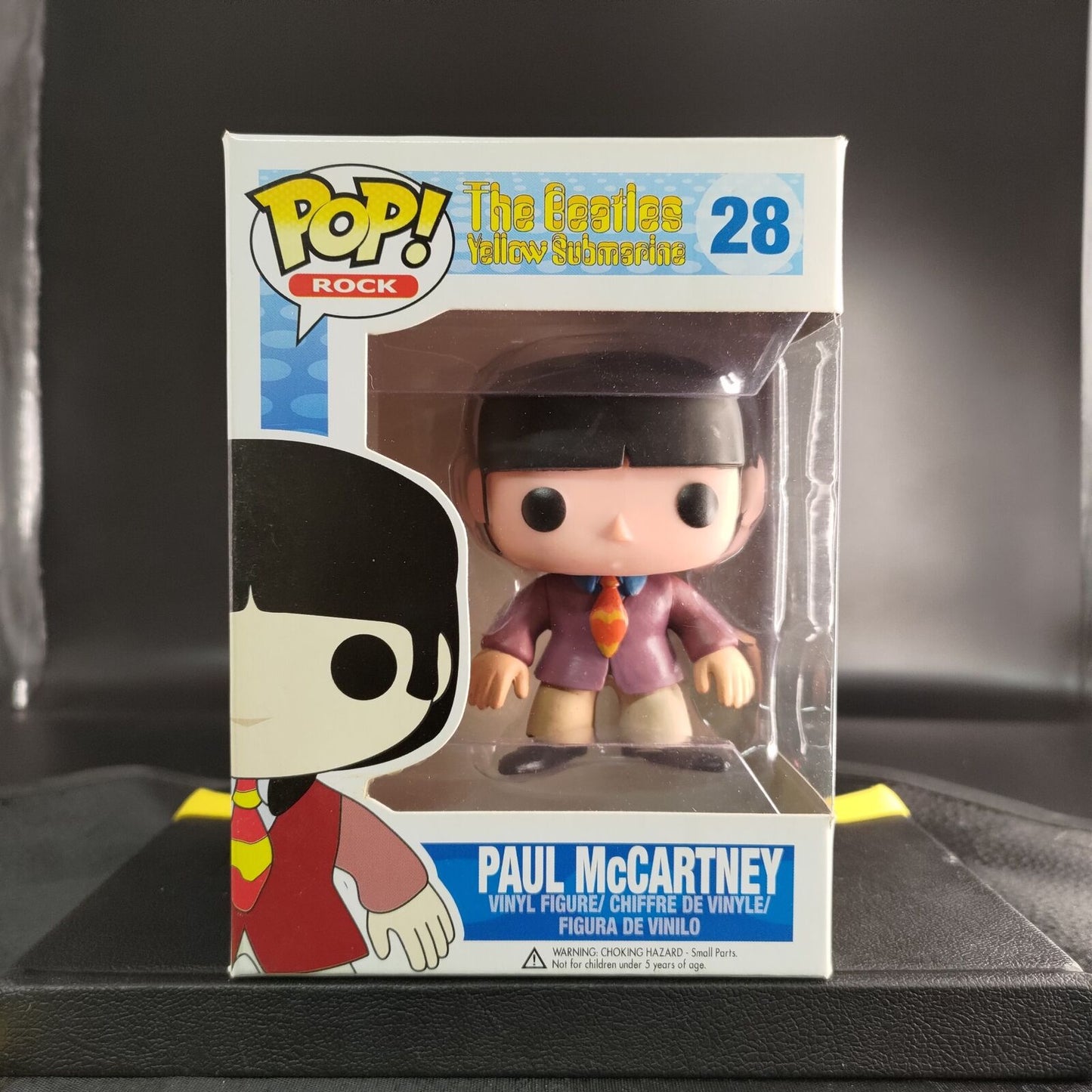 FUNKO POP! Vinyl Rocks RARE The Beatles 28 Paul McCartney Yellow Submarine [VAULTED]