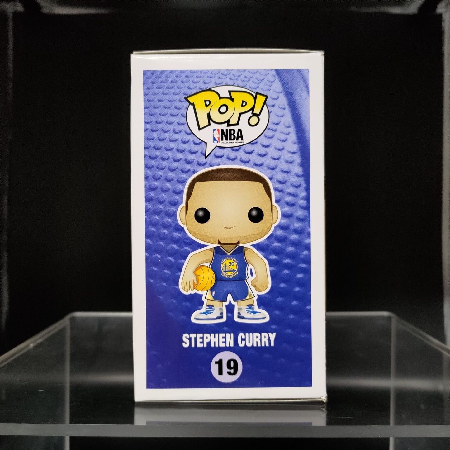 FUNKO POP! Vinyl Sports RARE NBA 19 Stephen Curry (Blue Jersey) [VAULTED]