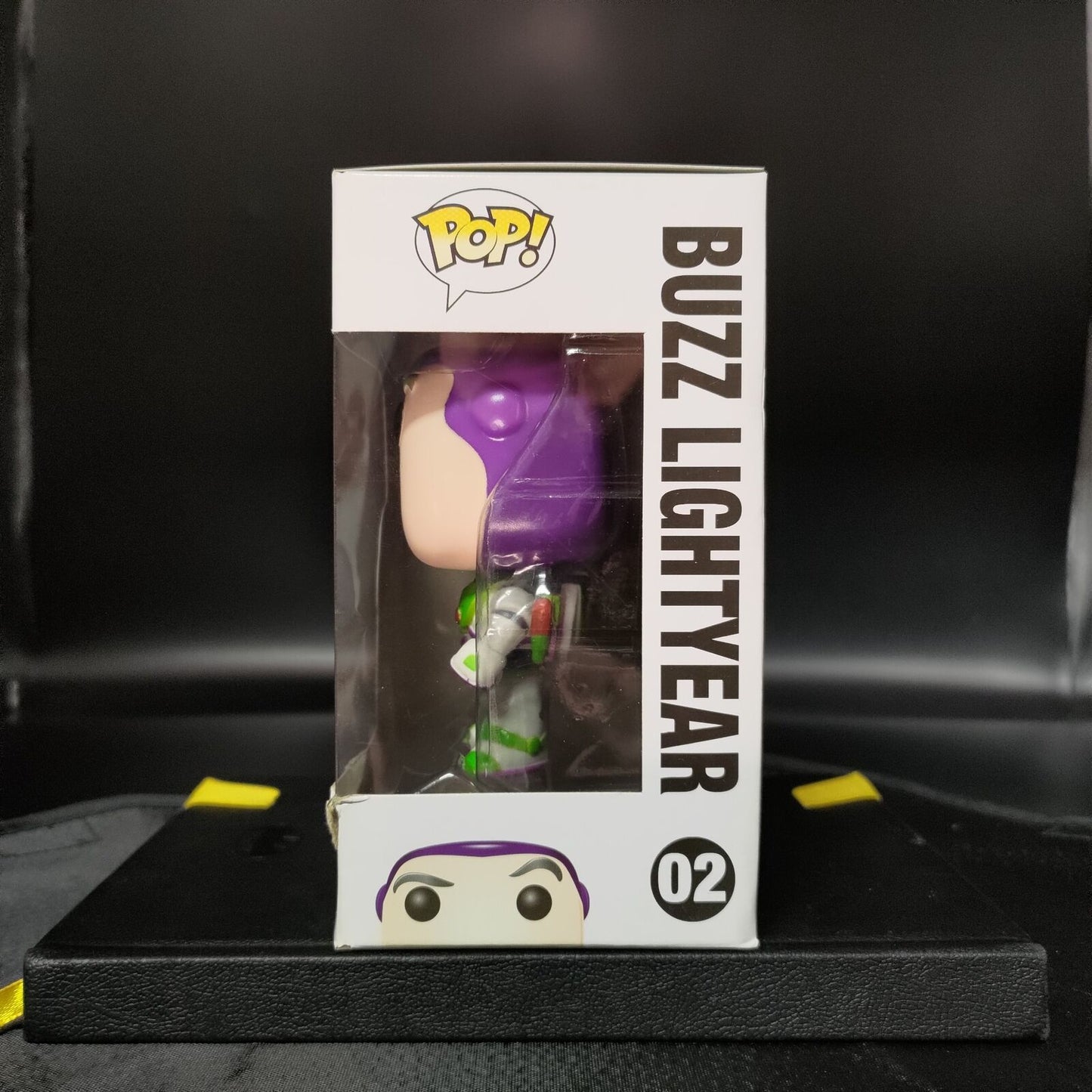 FUNKO POP! Vinyl RARE Toy Story #02 Buzz Lightyear (Red "Disney Store" Logo - Non-Bobblehead) [VAULTED]