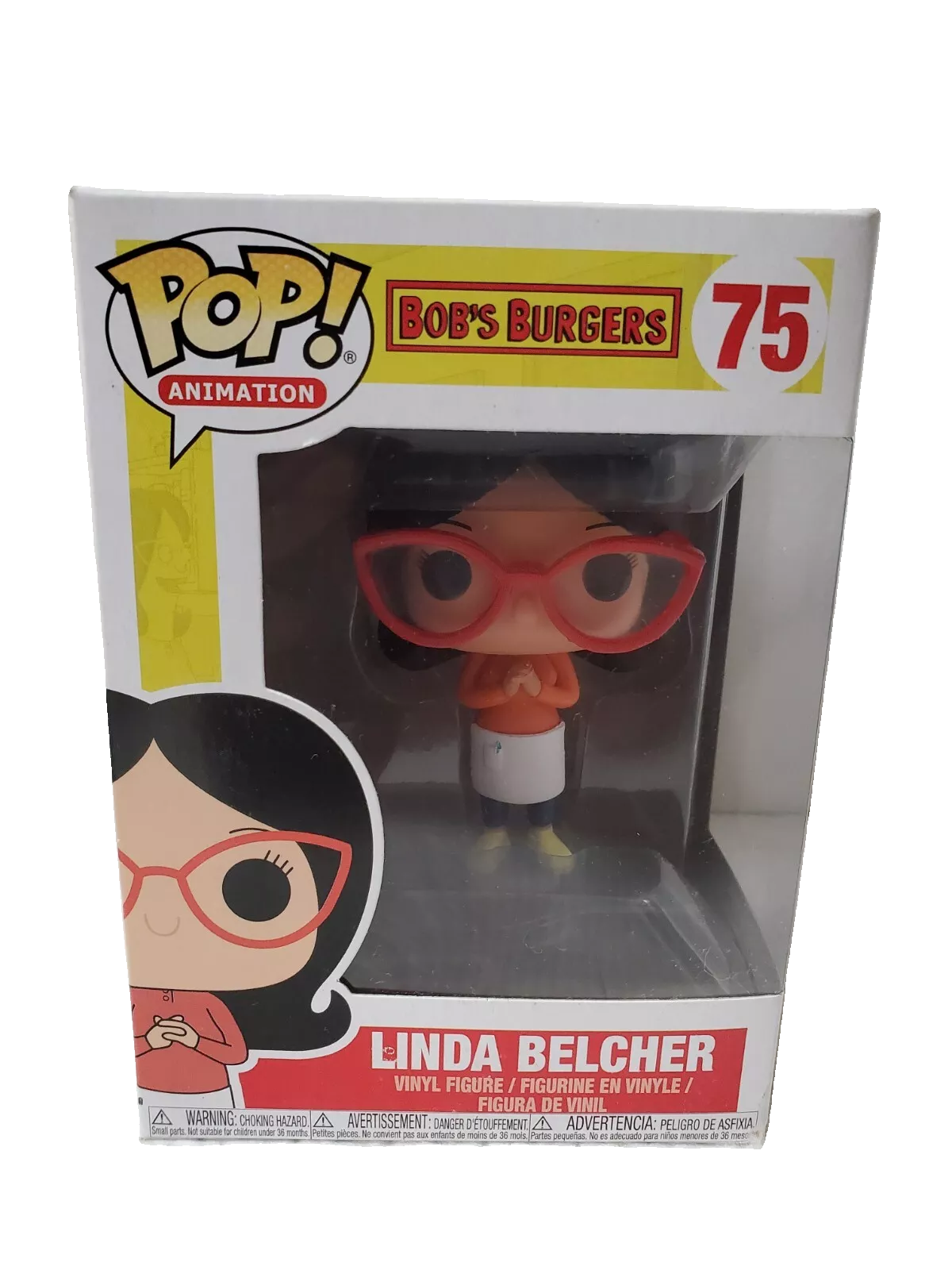 FUNKO POP! Vinyl Animation RARE Bob's Burgers #75 Linda Belcher [VAULTED]