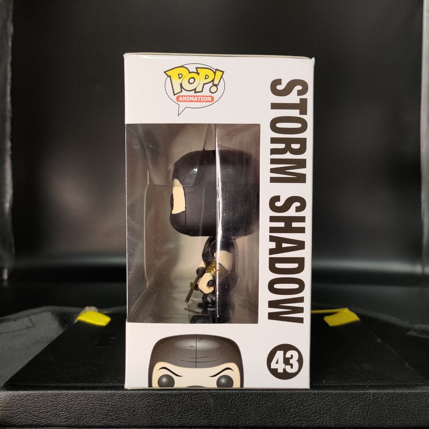 FUNKO POP! Vinyl Animation RARE G.I. Joe #43 Storm Shadow (Ninja-Ku) [GTS (Stickerless)] [VAULTED]