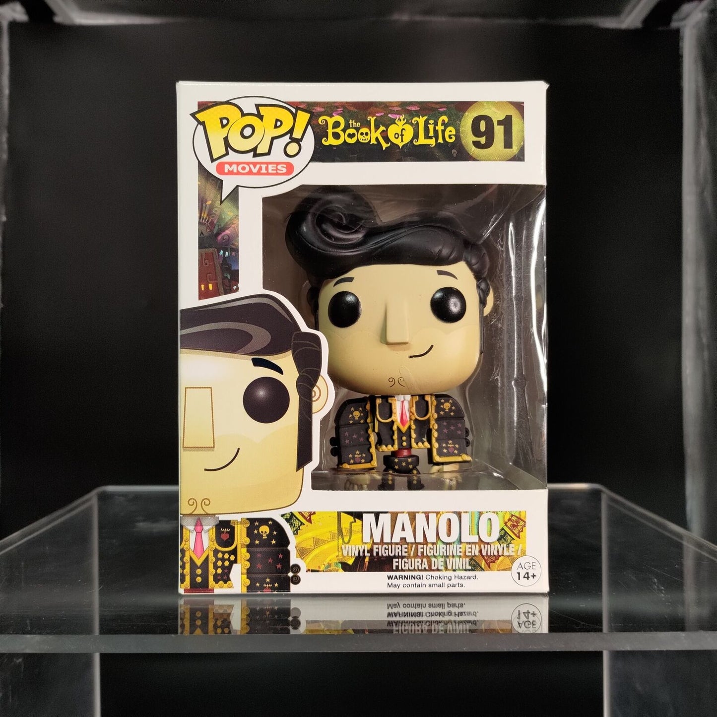 FUNKO POP! Vinyl Movies RARE The Book of Life #91 Manolo [VAULTED]