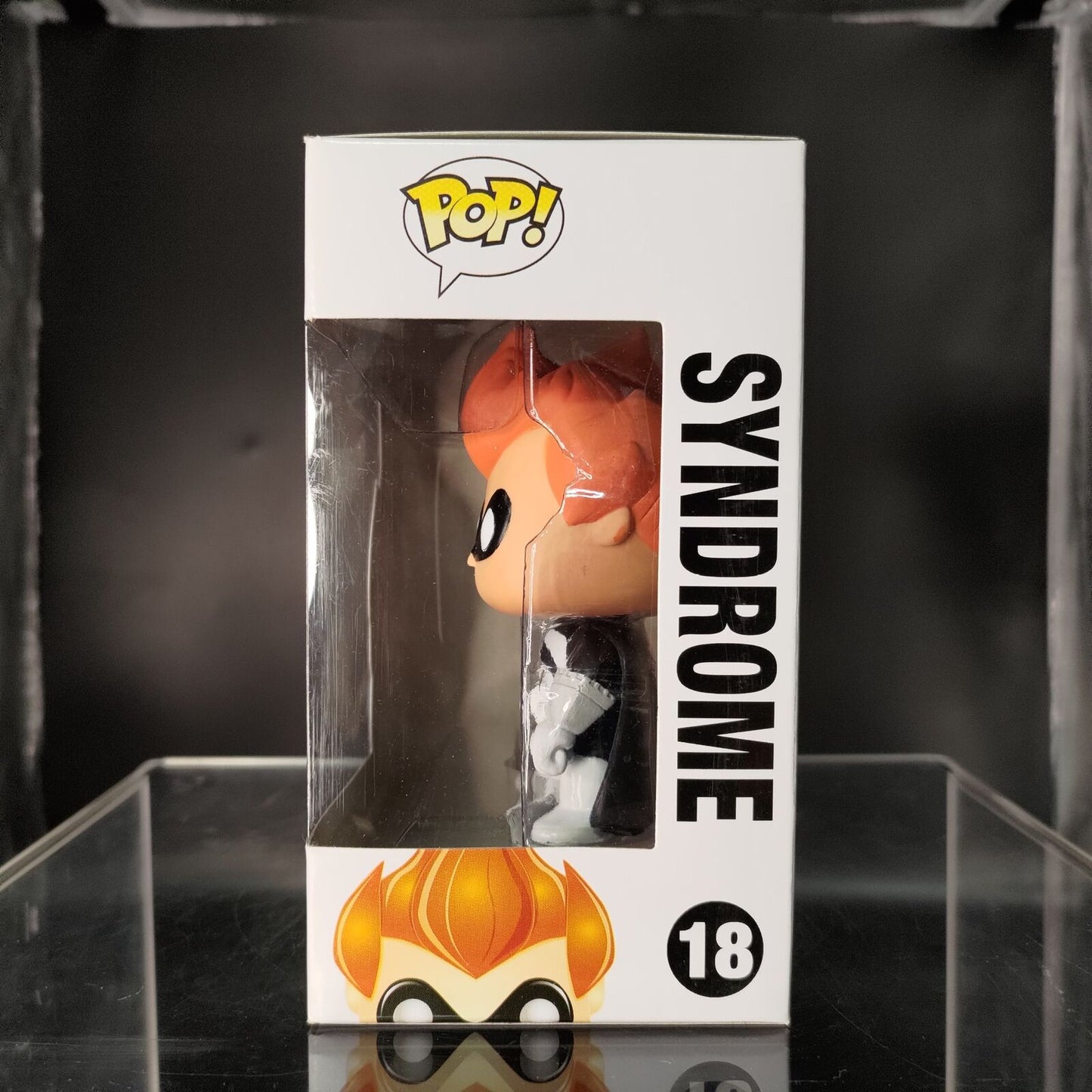 FUNKO POP! Vinyl RARE The Incredibles #18 Syndrome (Disney Logo) [VAULTED]