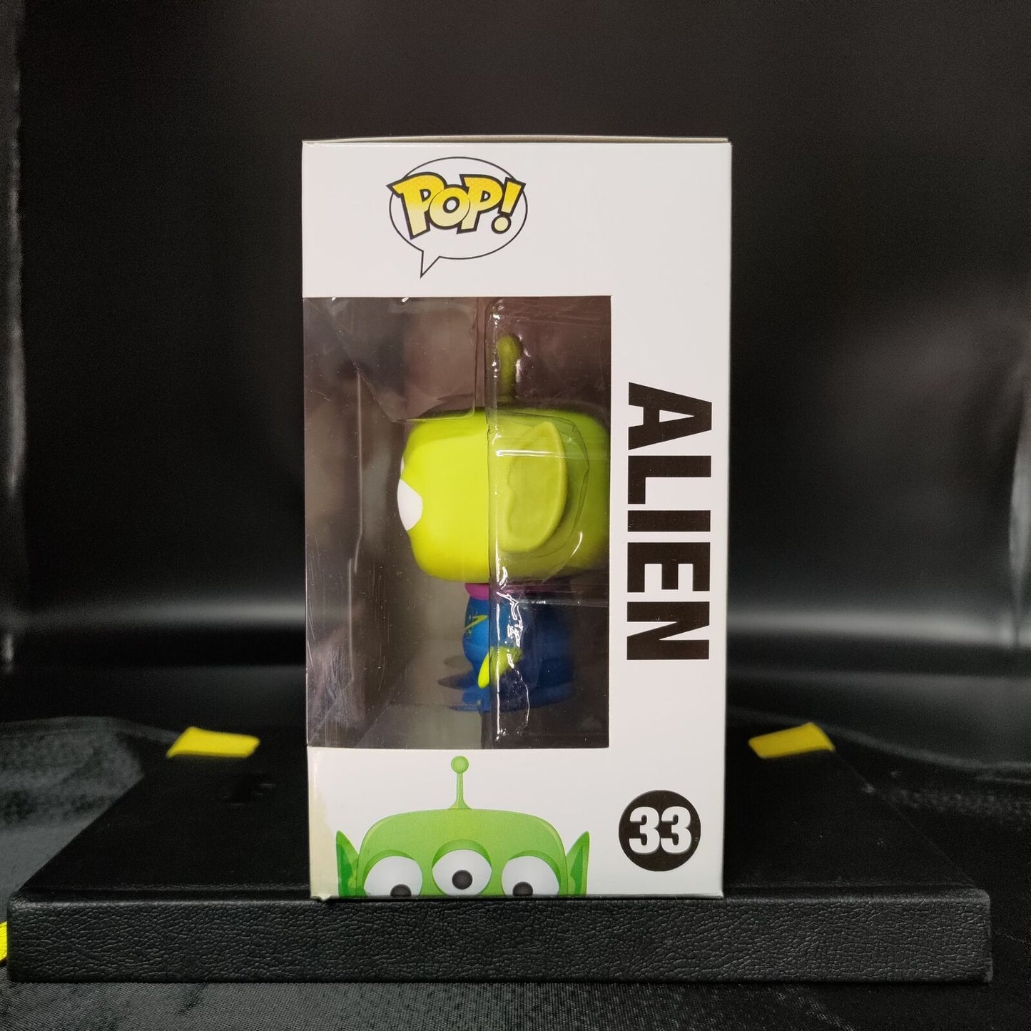 FUNKO POP! Vinyl RARE Toy Story #33 Alien (Toy Story) ("Disney" Logo - Non-Bobblehead) [VAULTED]