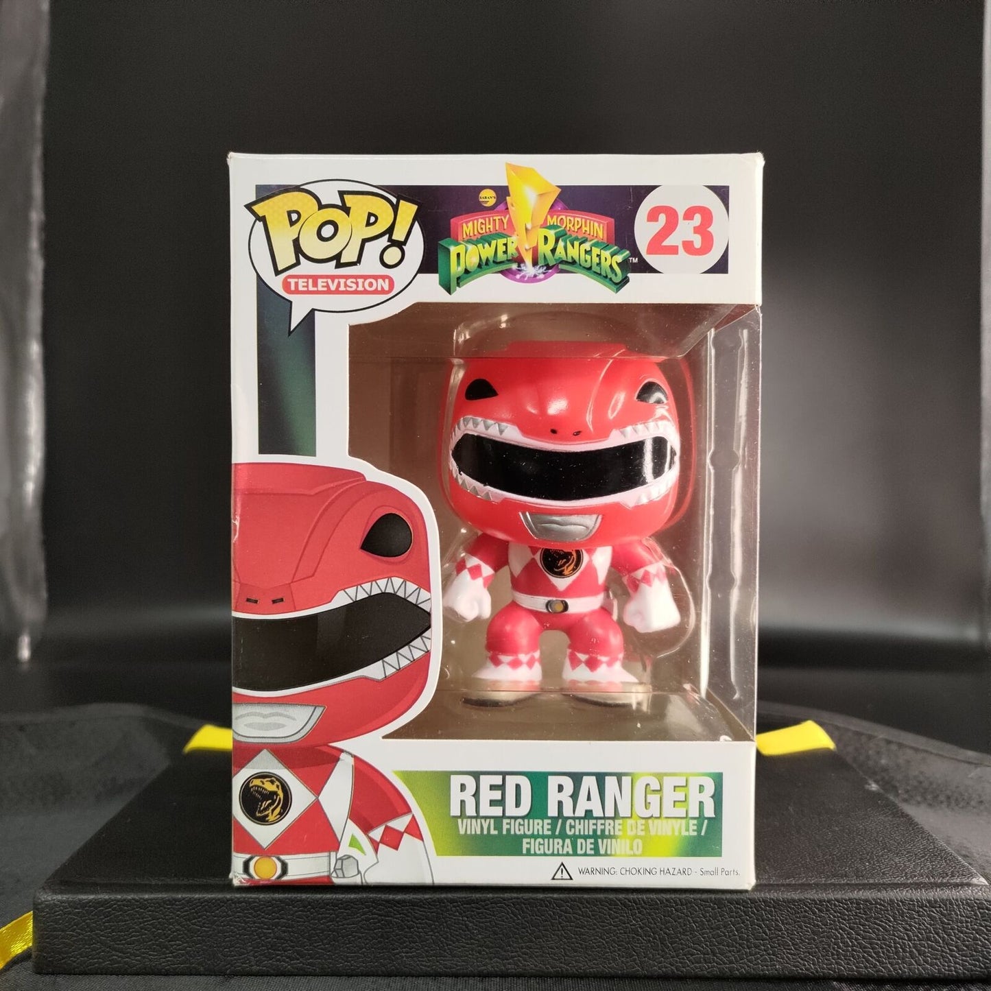 FUNKO POP! Vinyl Television RARE Mighty Morphin Power Rangers #23 Red Ranger [VAULTED]