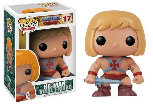 FUNKO POP! Vinyl Television RARE Masters of the Universe #17 He-Man [VAULTED]