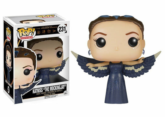 FUNKO POP! Vinyl Movies RARE The Hunger Games #231 Katniss (The Mockingjay) [VAULTED]