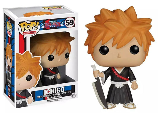 FUNKO POP! Vinyl Animation RARE Bleach #59 Ichigo [VAULTED]