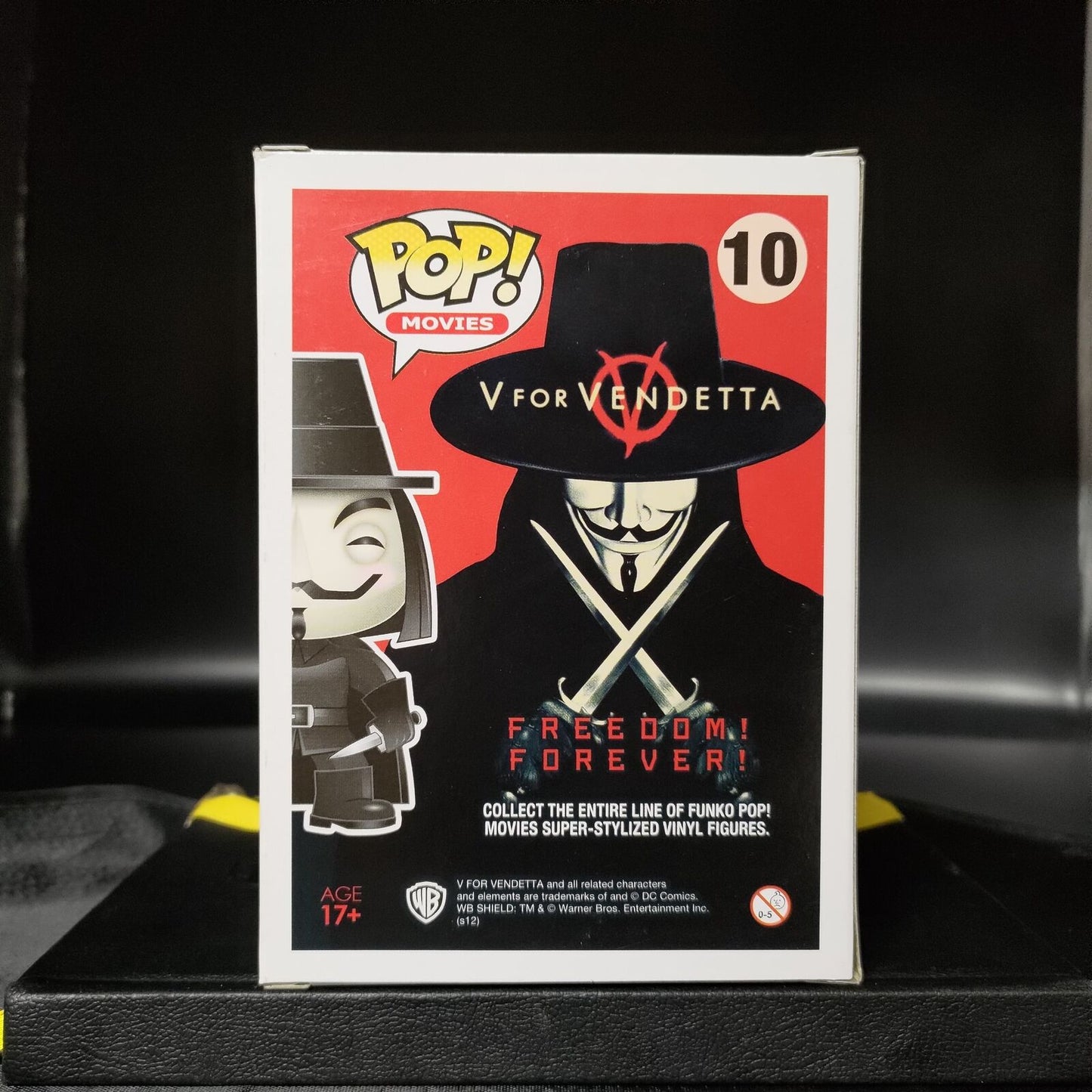 FUNKO POP! Vinyl RARE Movies #10 V for Vendetta [VAULTED]