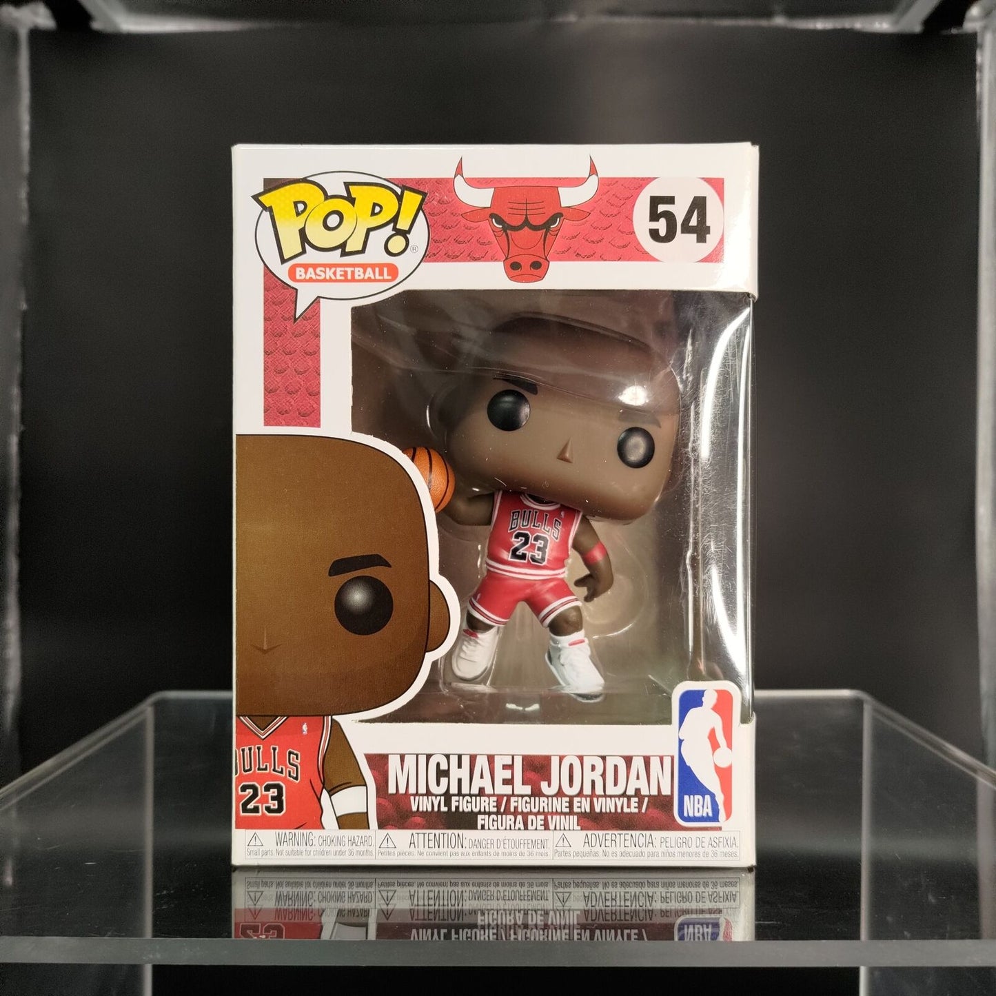 FUNKO POP! Vinyl Sports RARE NBA #54 Michael Jordan (Slam Dunk) [VAULTED]