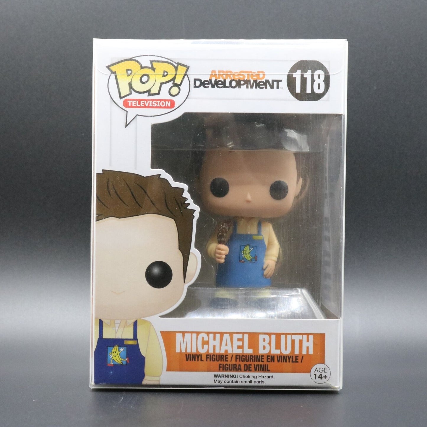 FUNKO POP! Vinyl RARE Arrested Development #118 "Michael Bluth (B/Stand)" [VAULTED]