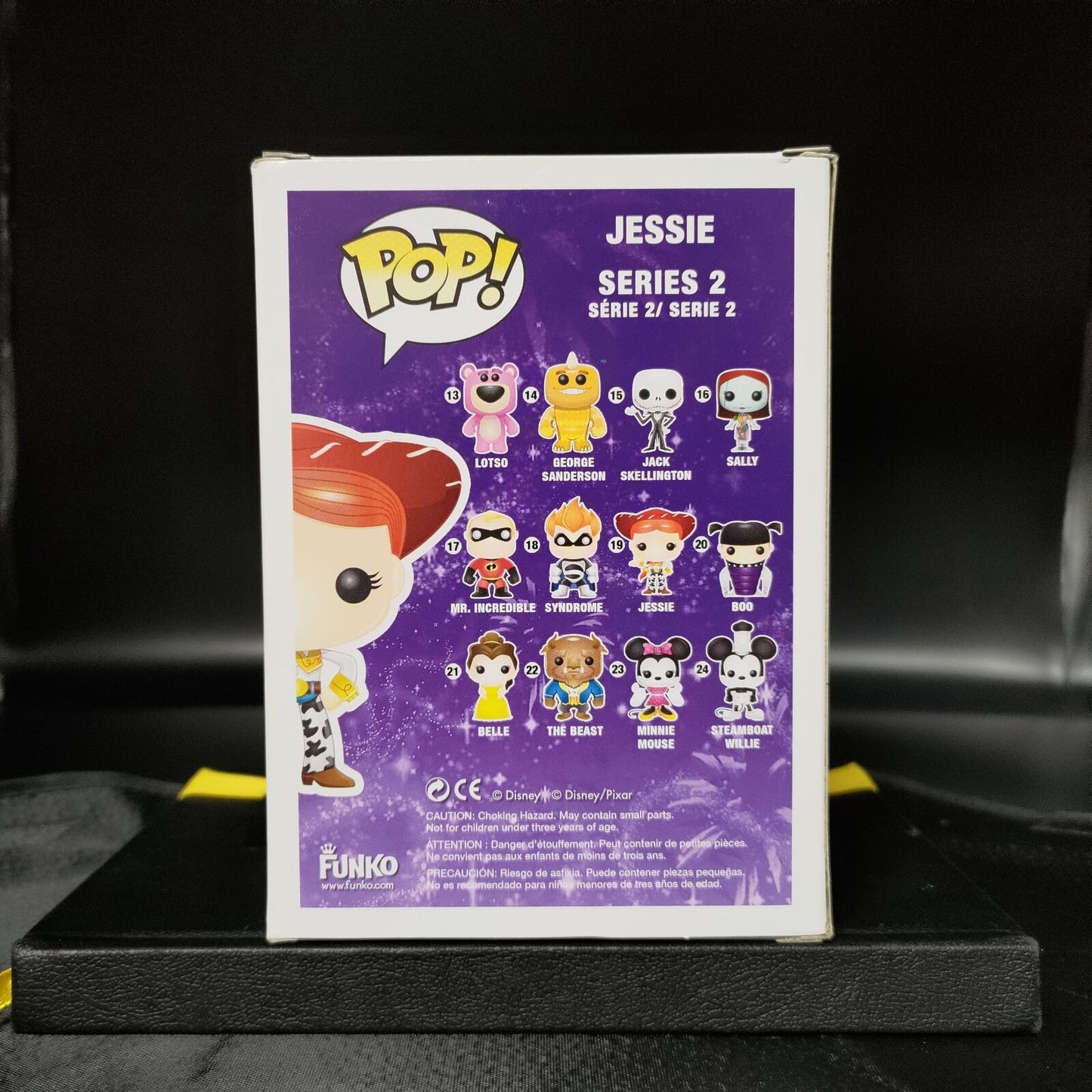 FUNKO POP! Vinyl Bobble-Head RARE Toy Story 19 Jessie (Static Head) ("Disney" Logo) [Error Box] [VAULTED]