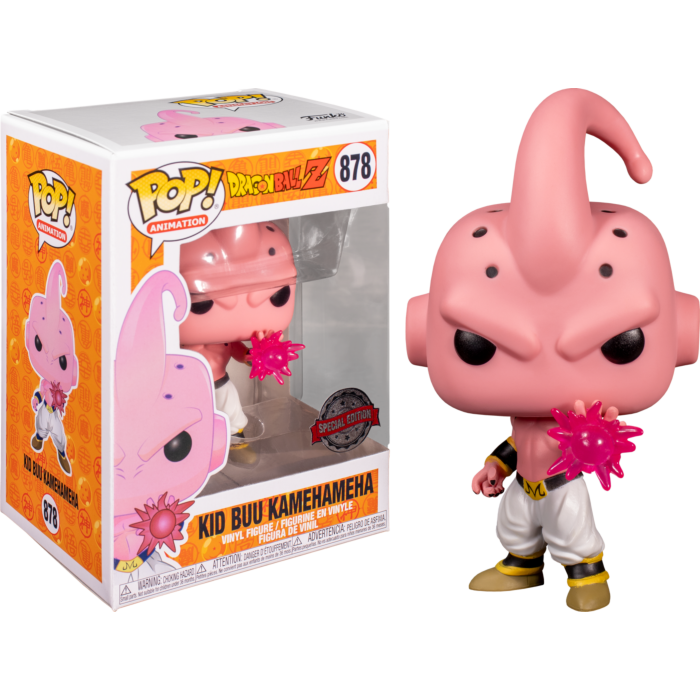 FUNKO POP! Vinyl Animation RARE Dragonball Z #878 Kid Buu Kamehameha [Funko Special Edition] [VAULTED]