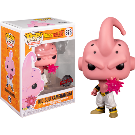 FUNKO POP! Vinyl Animation RARE Dragonball Z #878 Kid Buu Kamehameha [Funko Special Edition] [VAULTED]