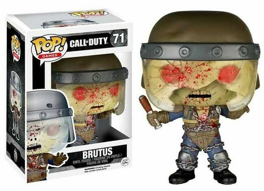 FUNKO POP! Vinyl Games RARE Call of Duty #71 Brutus [GameStop (Stickerless)] [VAULTED]