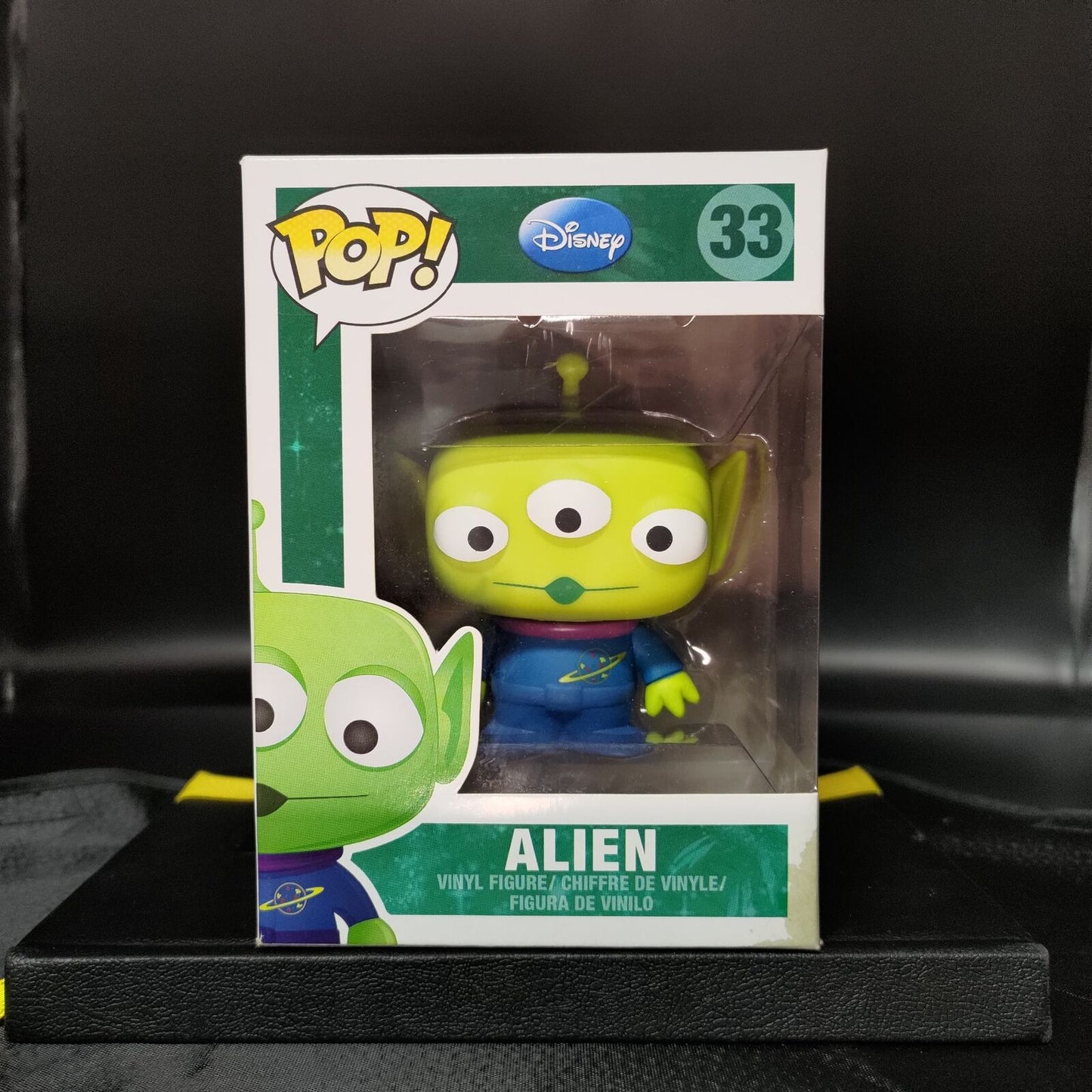 FUNKO POP! Vinyl RARE Toy Story #33 Alien (Toy Story) ("Disney" Logo - Non-Bobblehead) [VAULTED]