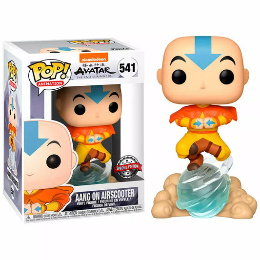 FUNKO POP! Vinyl Animation RARE Avatar The Last Airbender #541 Aang On Airscooter [Funko Special Edition] [VAULTED]