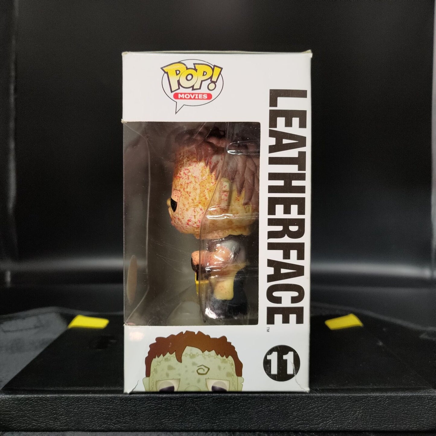 FUNKO POP! Vinyl Movies RARE Texas Chainsaw Massacre #11 Leatherface (Bloody) [Chase] [VAULTED]