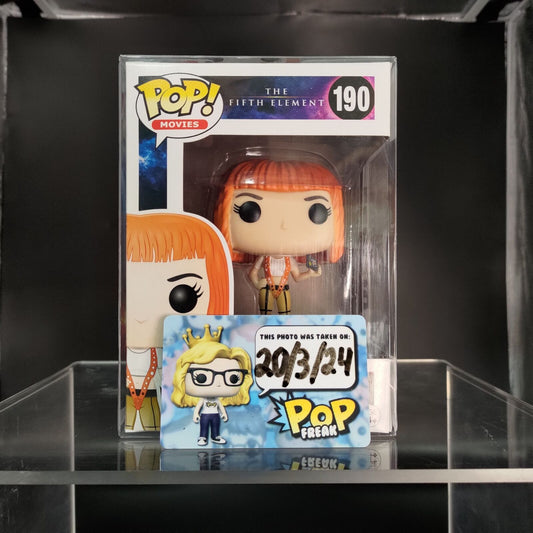 FUNKO POP! Vinyl Movies RARE The Fifth Element #190 Leeloo [VAULTED]