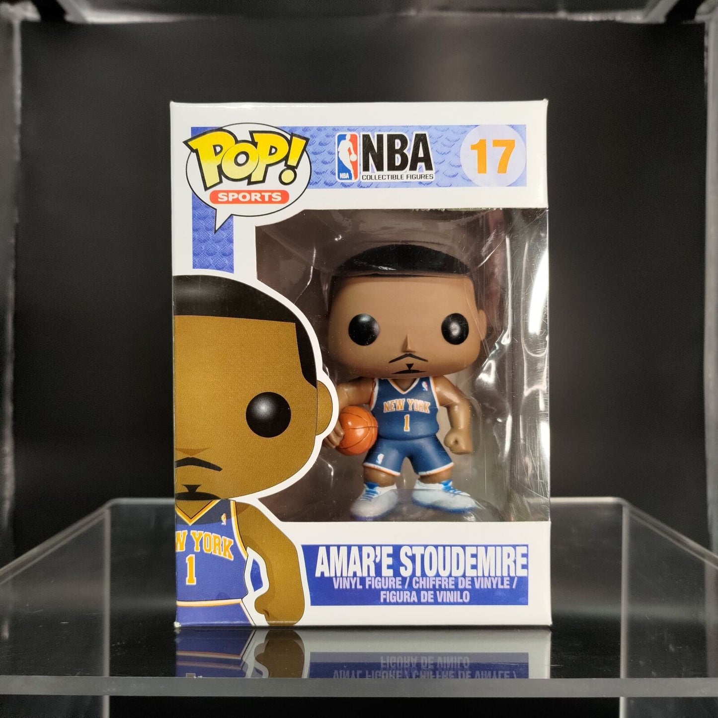 FUNKO POP! Vinyl Sports RARE NBA #17 Amar'e Stoudemire New York Knicks [VAULTED]