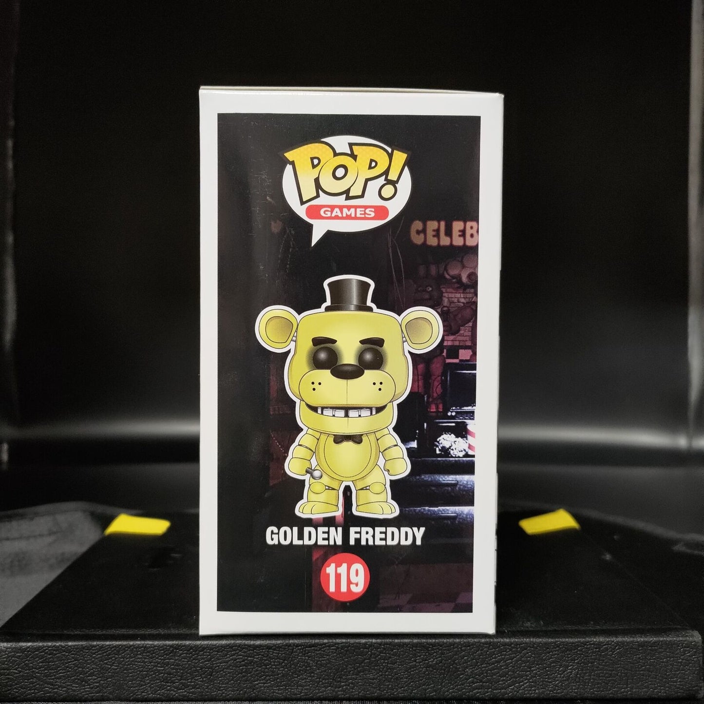 FUNKO POP! Vinyl Games RARE Five Nights at Freddy's 119 Golden Freddy [Summer Convention] [VAULTED]