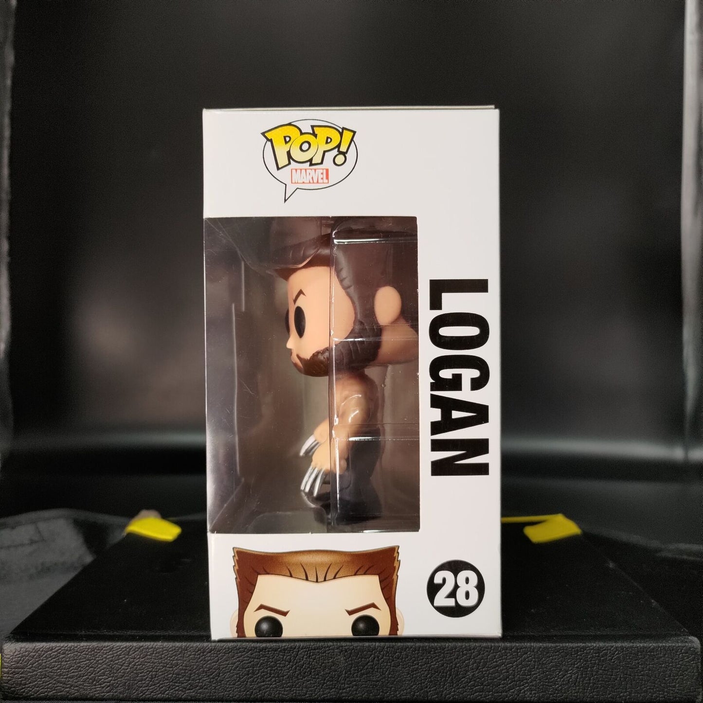 FUNKO POP! Vinyl Bobble-Head RARE Marvel #28 Logan (Bobblehead) [VAULTED] - X-Men